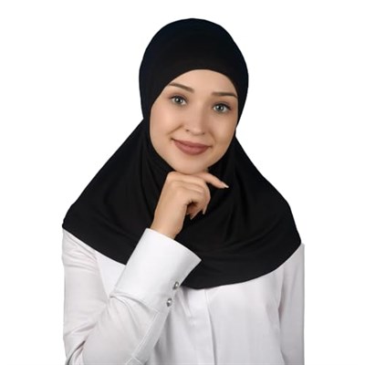 Hazır Türban Pratik Eşarp Tesettür Hijab - Namaz Örtüsü