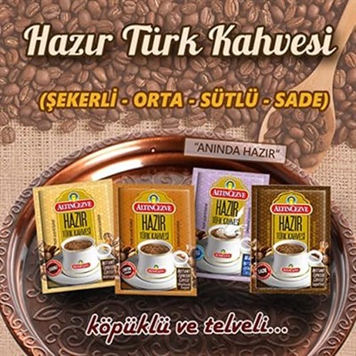 Hazır Türk Kahvesi Sütlü (20 x 11 gr)