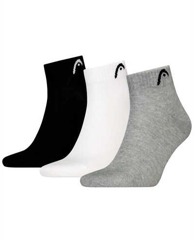 HEAD Erkek All Sport Quarter spor çorabı, 6lı paket