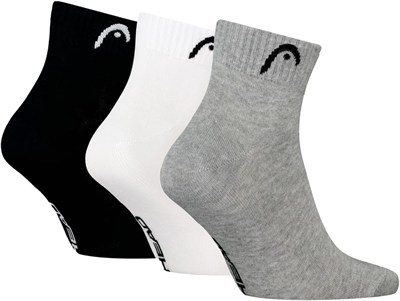 HEAD Erkek All Sport Quarter spor çorabı, 6lı paket