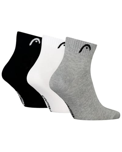 HEAD Erkek All Sport Quarter spor çorabı, 6lı paket
