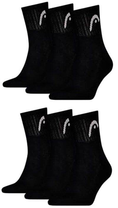 HEAD Erkek Short Crew spor çorabı, 6lı paket - Seçenekler: 35-38, 39-42, 43-46