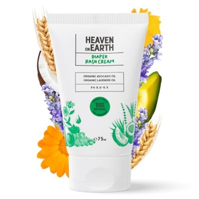 Heaven On Earth Pişik Önlemeye Yardımcı Krem%100 Doğal Ve Organik İçerikliDiaper Rash Cream 75Gr