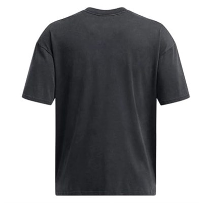 Heavyweight Oversized Erkek Siyah Günlük Stil T-Shirt 1389147-001