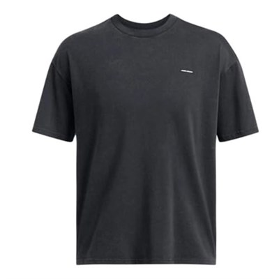 Heavyweight Oversized Erkek Siyah Günlük Stil T-Shirt 1389147-001