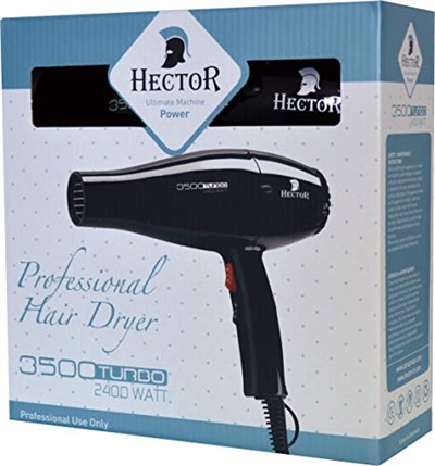 Hector Hs 3500 Turbo Fön Makinesi, Siyah