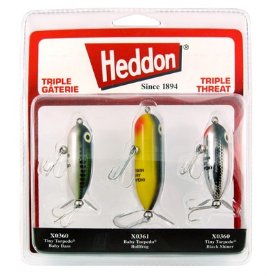 Heddon Torpedo Prop-Bait Topwater Fishing Lure with Spinner Action