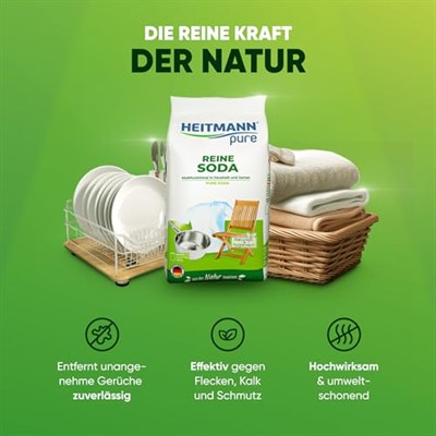 HEITMANN Pure Saf Soda Toz 500g