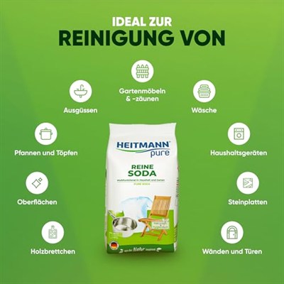 HEITMANN Pure Saf Soda Toz 500g