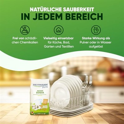 HEITMANN Pure Saf Soda Toz 500g