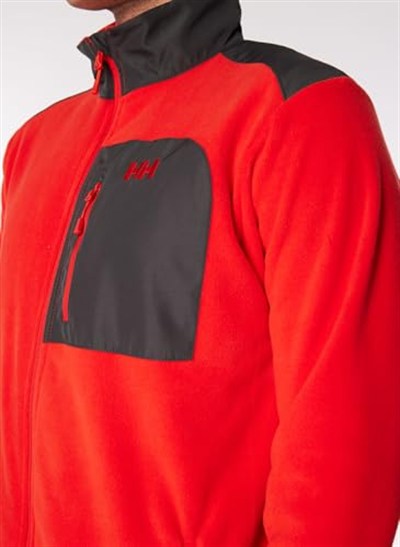 Helly Hansen Helly Hansen Block Fullzip Polar Mont KIRMIZI Erkek Polar KIRMIZI S S