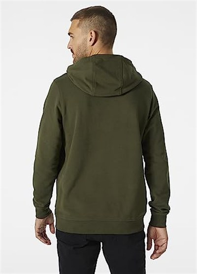 Helly Hansen Koyu Yeşil Kapüşonlu Sweatshirt, 5003080437