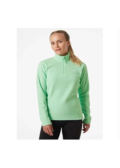 Helly Hansen Slope Fleece Kadın Yarım Fermuar Polar Yeşil HH..15001.HHA.419 Yeşil L