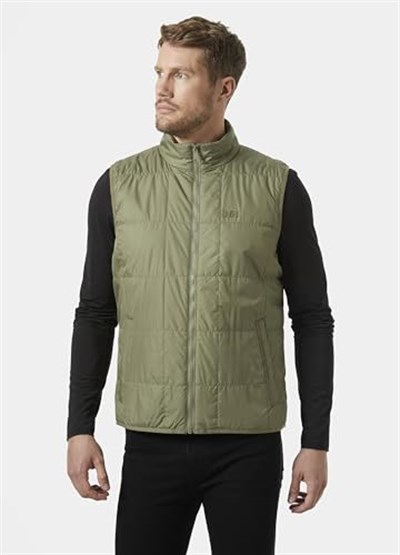 Helly-Hansen Vika Hafif İzolatör Yelek, Erkekler için, Rüzgar Geçirmez, Hafif Yelek, Açık Hava Maceraları için Harika