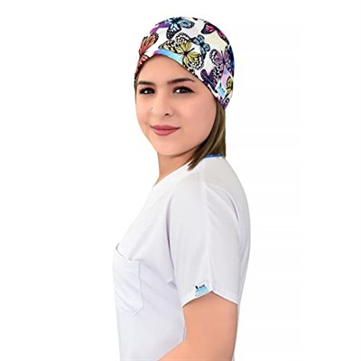 Hemşir, Hemşire Bonesi, Doktor Bonesi ve Cerrahi Bone ,Mor Kelebek Bone