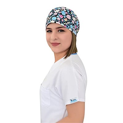 Hemşir, Hemşire Bonesi, Doktor Bonesi ve Cerrahi Bone ,Renkli Bahar Bone