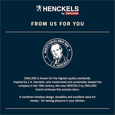 HENCKELS by ZWILLING Kesme tahtası ahşap kesme tahtası, 40 x 27,5 x 2,5 cm, meyve suyu oluğu, çift taraflı kullanılabilir