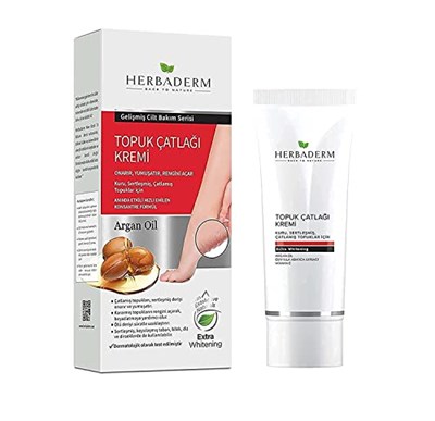 Herbaderm Ayak Ve Topuk Çatlaklarına Karşı Bakım Kremi Argan Yağlı 60 ml