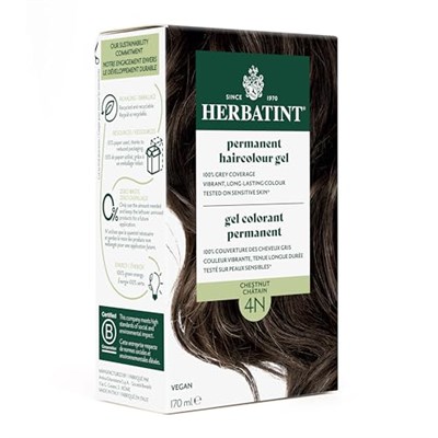 Herbatint 4N Chatain Kestane Saç Boyası, 135 Ml