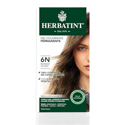 Herbatint 6N Blond Fonce Koyu Kumral Saç Boyası, 135 Ml