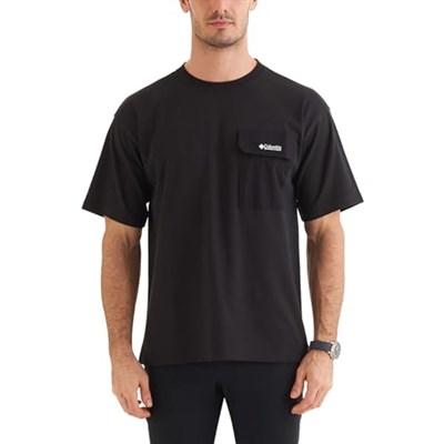 Heritage Erkek Siyah Outdoor T-Shirt CS0376-010
