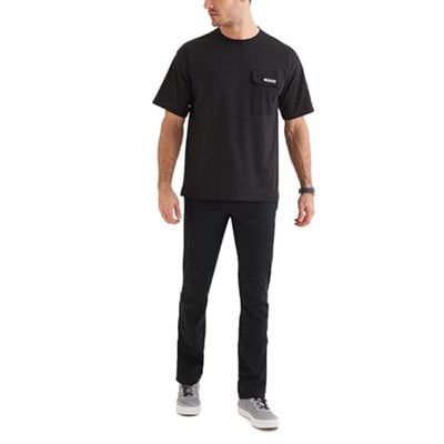 Heritage Erkek Siyah Outdoor T-Shirt CS0376-010