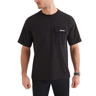 Heritage Erkek Siyah Outdoor T-Shirt CS0376-010