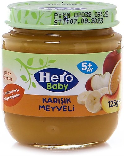Hero Baby Karışık Meyveli Kavanoz Mama