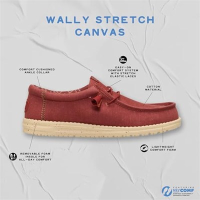 Hey Dude Erkek Hey Dude Wally streç Mokasin ayakkabısı