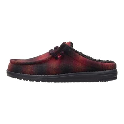 HEYDUDE Erkek Wally Slip Rahat Ekose Slip-On
