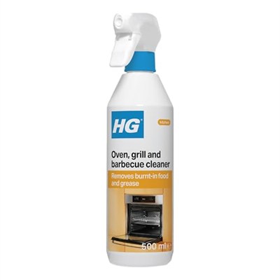 HG Fırın, ızgara ve ızgara için temizleme spreyi, yanmış gıdaları ve yanmış yağları hızla giderir, mutfak ve dış mekan için (500 ml) – 138050106