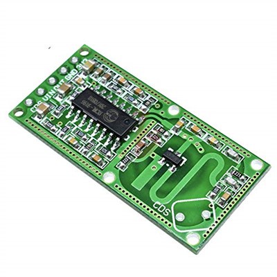 HiLetgo 5 adet RCWL-0516 RCWL 0516 Mikrodalga Radar Sensörü İnsan Sensörü Vücut Sensörü Modülü İndüksiyon Anahtar Modülü Çıkış 3,3 V