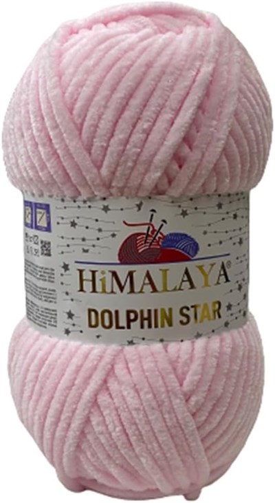 Himalaya Dolphin Star Simli Kadife El Örgü İpliği 100 Gr 92103 Simli Sarı