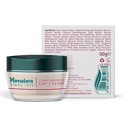 Himalaya Since 1930 Aydınlatıcı Gündüz Kremi, Yüz Kremi, Cınnabloc, Uv Koruma, Hipoalejenik, Kuru Ve Karma Ciltler, 50ml