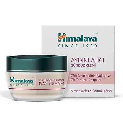 Himalaya Since 1930 Aydınlatıcı Gündüz Kremi, Yüz Kremi, Cınnabloc, Uv Koruma, Hipoalejenik, Kuru Ve Karma Ciltler, 50ml