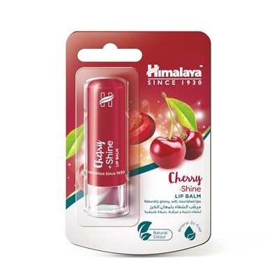 Himalaya Since 1930 Parlatıcı Dudak Bakım Kremi, Kiraz, Nemlendirici,%100 Doğal Renk, Silikon Içermez, 4,5 gr
