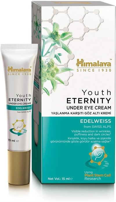 Himalaya Since 1930 Youth Eternity Yaşlanma Karşıtı Göz Altı Kremi 15 ml, Kırışıklık Karşıtı, Nemlendirici