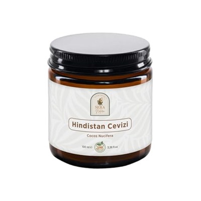 Hindistan Cevizi Yağı 100 ml%100 Saf Soğuk Sıkım
