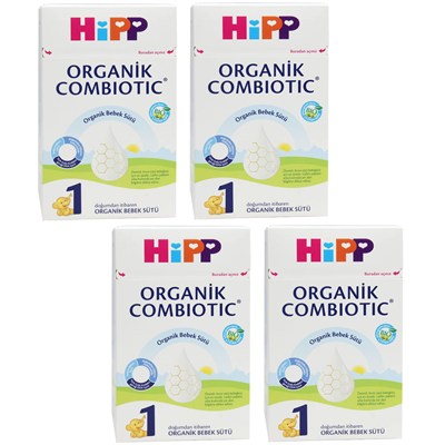 Hipp 1 Organik Combiotic 800 gr Bebek Sütü 4 ADET