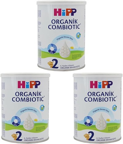 HiPP 2 Organik Combiotic Devam Sütü 350g 3lü paket