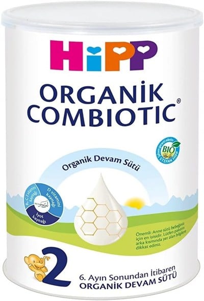 Hipp 2 Organik Combiotic Devam Sütü 350 gr 12 Adet