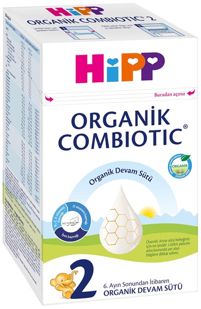 HiPP 2 Organik Combiotic Devam Sütü 600 gr