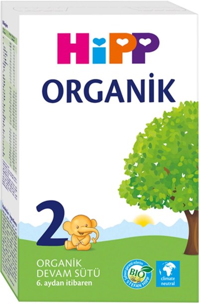 HiPP 2 Organik Devam Sütü 600 gr