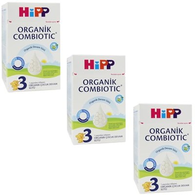 Hipp 3 Organik Combiotic 800 gr Devam Sütü 3 ADET