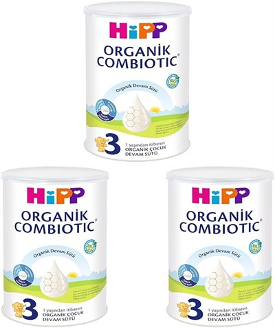 HiPP 3 Organik Combiotic Devam Sütü 350g 3lü paket