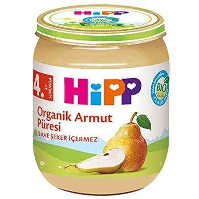 HiPP Organik Armut Püresi 125 gr
