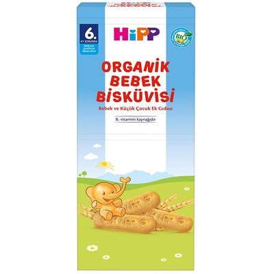 HiPP Organik Bebek Bisküvisi 180 gr
