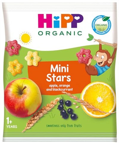 Hipp Organik Havuç-Frenk Üzümü-Elma-Portakal Sulu Tahıl Patlağı