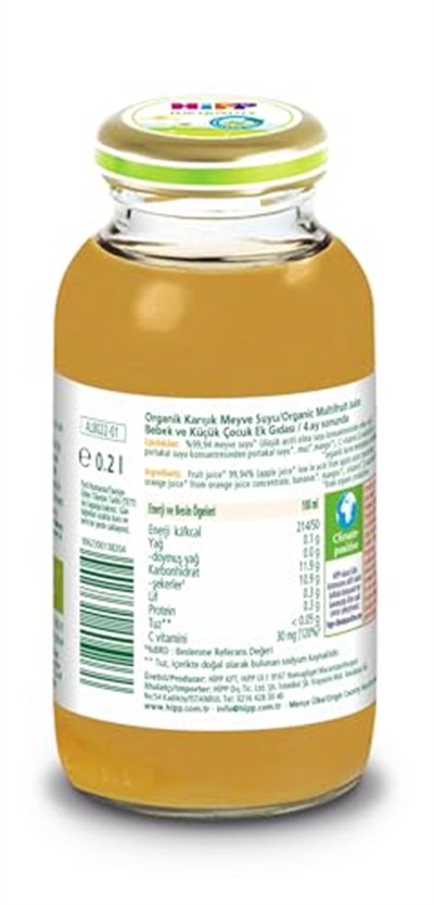 HiPP Organik Karışık Meyve Suyu 200 ml
