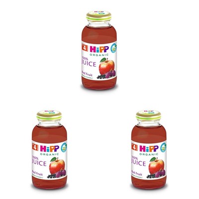 HiPP Organik Kırmızı Meyveli Elma Suyu 200 ml 3lü paket